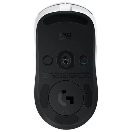 Logitech PRO 2 LIGHTSPEED Wireless Ambidextrous Gaming Mouse - White