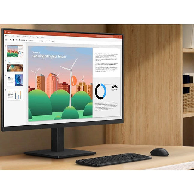 Samung Essential Monitor S3 Office Monitor, 22’’ FHD (1,920 x 1,080), 100Hz, IPS - Black