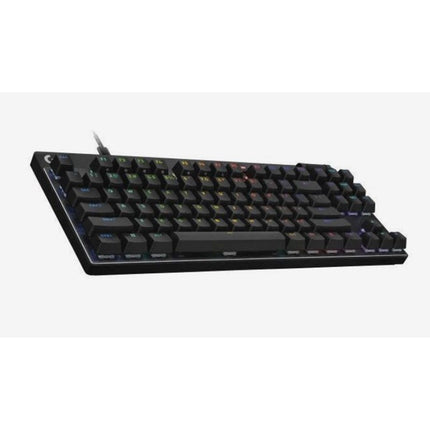 Logitech PRO X TKL RAPID Gaming Keyboard, US INT'L - LINEAR - Black