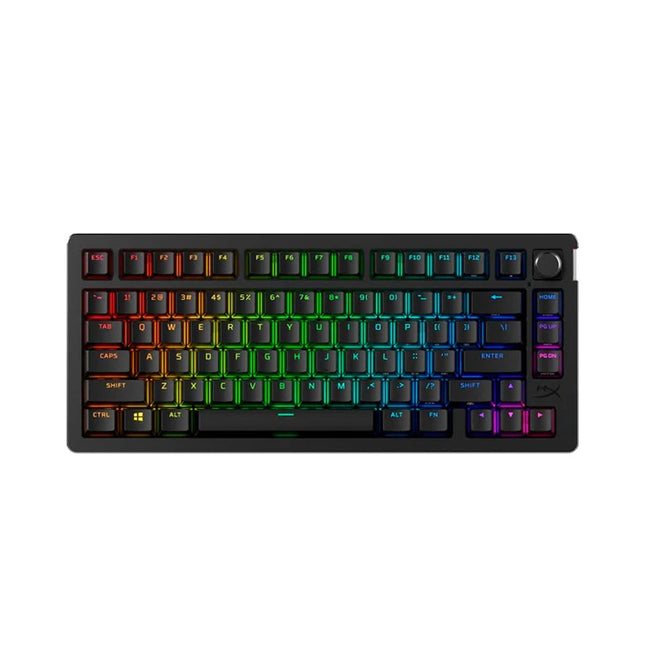 HyperX Alloy Rise 75 Wireless Mechanical Gaming Keyboard (Red Switch) - Black (US Layout)