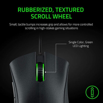 Razer DeathAdder Essential Wired Gaming Mouse with 6,400 DPI Optical Sensor
