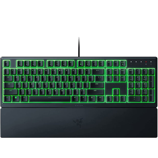 Razer Ornata V3 X Low-Profile Keys Silent Membrane Switches Gaming Keyboard, US Layout - Black