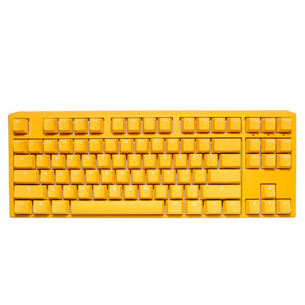 Ducky One 3 Yellow TKL Hot-Swap Wired RGB Mechanical Gaming Keyboard Cherry MX Switches
