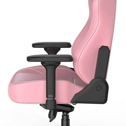 DXRacer Craft Pro Classic Gaming Chair (CRA-PR001-P-H1), Aluminum Base, High-Density Memory Foam, Adjustable Memory/Recline, 4D Armrests - Pink