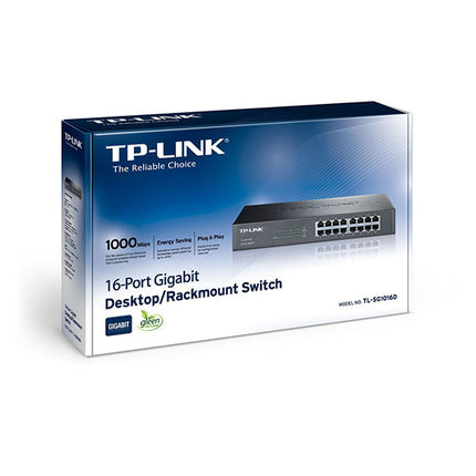 TP-Link 16 Port Gigabit Rackmount Switch