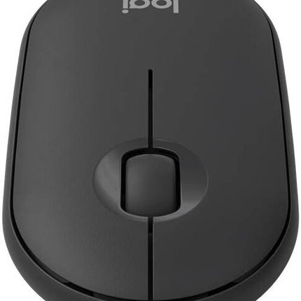 Logitech Pebble 2 M350s Wireless Mouse, Ambidextrous Design, Multi-Device Pairing, Bluetooth Connectivity, Silent Clicks with Silent Touch Technology - Tonal Graphite