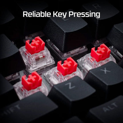 HyperX Alloy Rise 75 Wireless Mechanical Gaming Keyboard (Red Switch) - Black (US Layout)