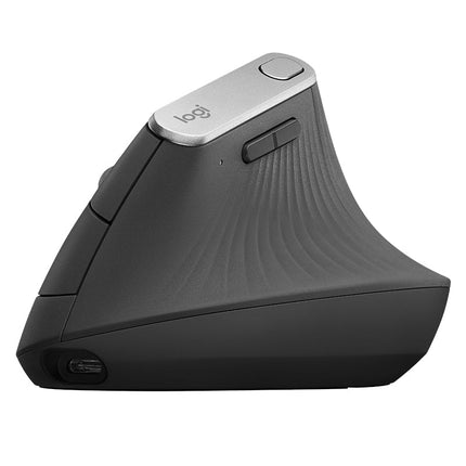 Logitech MX Vertical Advanced Ergonomic Bluetooth Wireless Mouse - Graphite