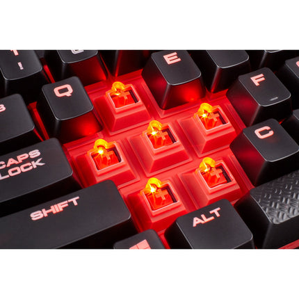 Corsair Gaming Keyboard K68 - Red LED - Cherry MX Red