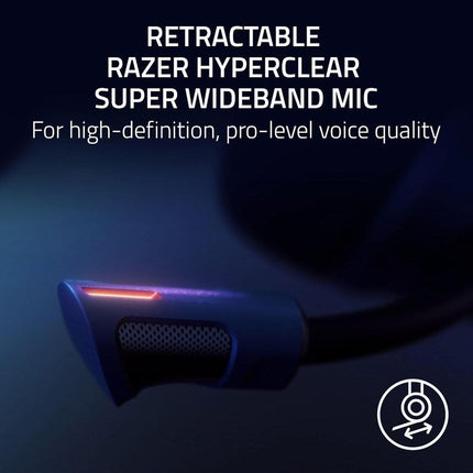 Razer Kraken V4 Pro Wireless Gaming Headset with OLED Control Hub for PC, PS5, Switch, Mobile - Black