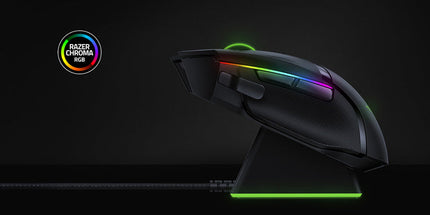 Razer Basilisk Ultimate Wireless Gaming Mouse with Charging Station - Black
