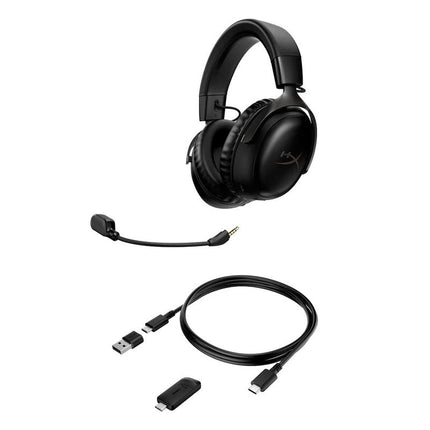 HyperX Cloud III Wireless DTS Headphone:X Spatial Audio Gaming Headset for PC, PS5, PS4, Xbox One, Switch - Black