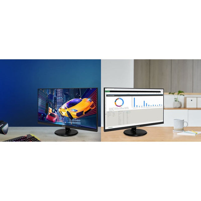 Asus Eye Care Gaming Monitor 24" , IPS, Full HD, Frameless, 100 Hz, 1 ms MPRT, Low Blue Light - Black