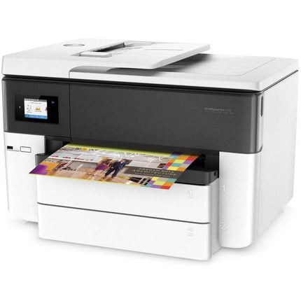 HP Color OfficeJet Pro 7740 Wide Format All-in-One Wireless Printer,HP ePrint,Apple AirPrint,Google Cloud Print,1 Yr