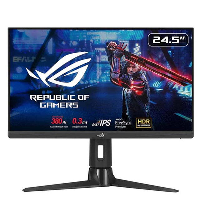 Asus ROG Strix XG259QN, 24.5" FHD, 380Hz (OC), 0.3ms, Fast IPS eSports Gaming Monitor