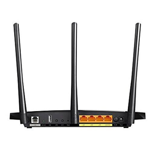 TP-Link AC1200 Wireless Gigabit VDSL/ADSL Modem Router,300Mbps (2.4GHz) + 867Mbps (5GHz)
