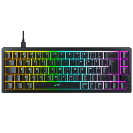 Cherry XTRFY K5 65% Compact RGB Mechanical Gaming Keyboard (US Layout)