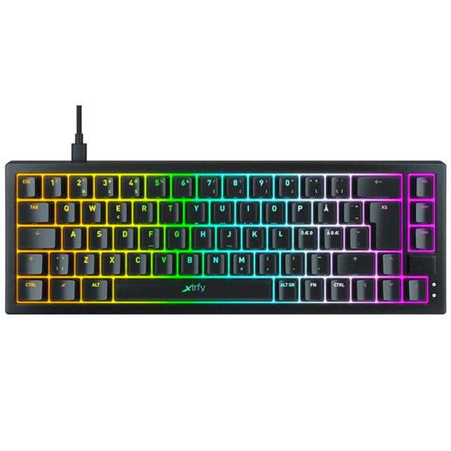 Cherry XTRFY K5 65% Compact RGB Mechanical Gaming Keyboard (US Layout)