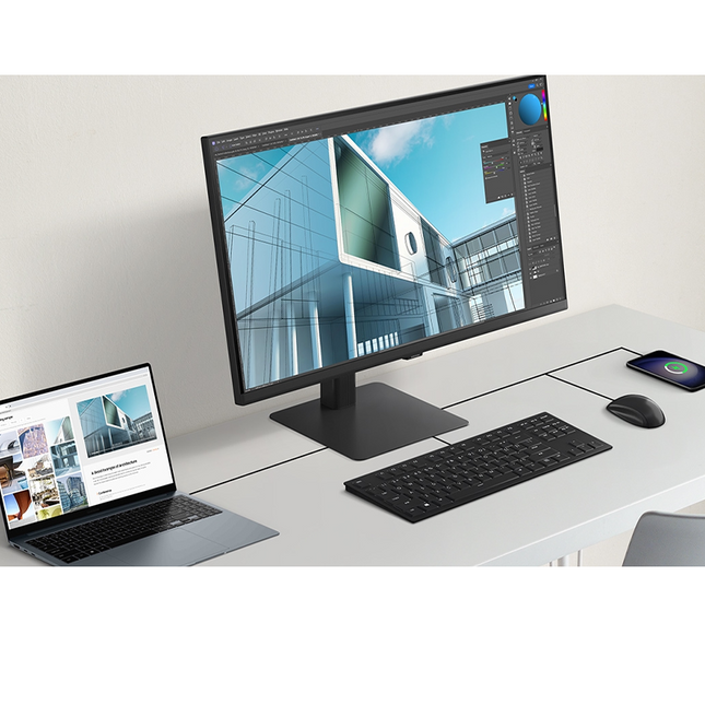 Samsung S60D 24" QHD ( 2560x1440 ) IPS ViewFinity High Resolution Flat Monitor, 100 Hz