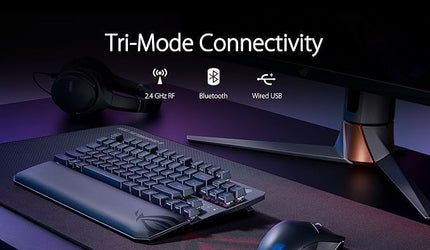 Asus ROG Strix X807 SCOPE RX TKL RGB Wireless Deluxe Mechanical Gaming Keyboard - Black