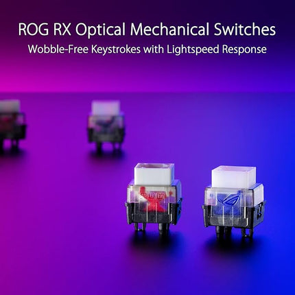 Asus ROG Strix X807 SCOPE RX TKL RGB Wireless Deluxe Mechanical Gaming Keyboard - Black