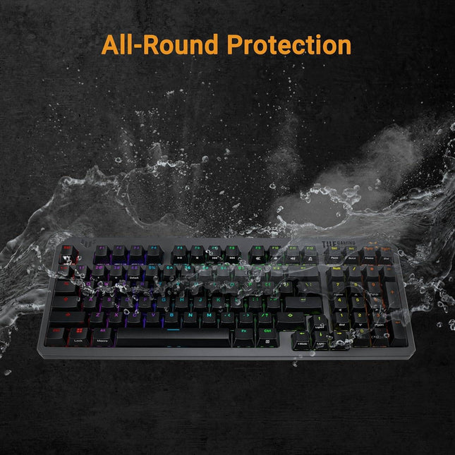 Asus TUF RA07 K3 Gen II RGB Wired Optical-Mechanical Gaming keyboard - Black (Arabic)