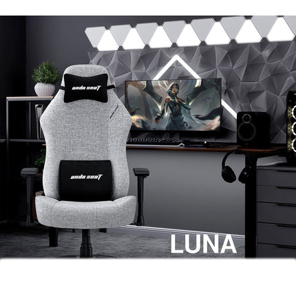 Andaseat Luna Series Gaming Chair Large - Grey