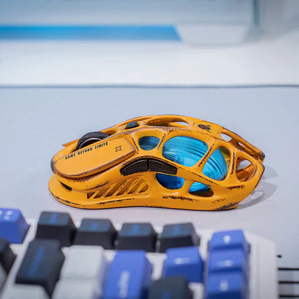 GravaStar Mercury X Wireless Gaming Mouse Special Edition - Worn Yellow