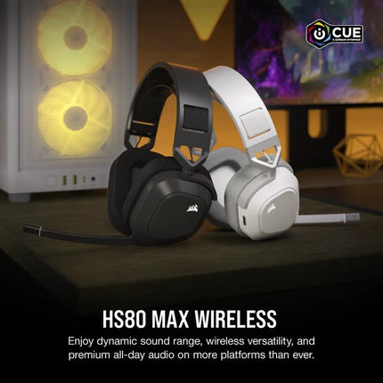 Corsair HS80 MAX Wireless/Bluetooth Gaming Headset for PC, PS5, Switch & Mobile