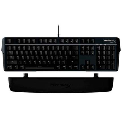 HyperX Alloy MKW100 RGB Wired Mechanical Gaming Keyboard, Red Switch (US) - Black