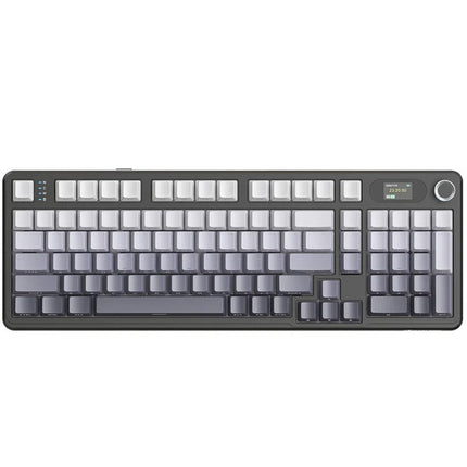 ATTACK SHARK X98PRO Tri-Mode (USB-C/2.4G Wireless/Bluetooth) 99% Wireless Mechanical Gaming Keyboard with 1.5" LED Matrix Screen & Knob