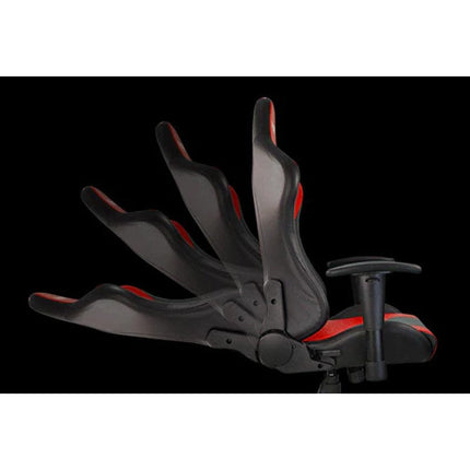 Dragon War GC-004 Ergonomic Racing Chair, 2D Armrest Red/Black