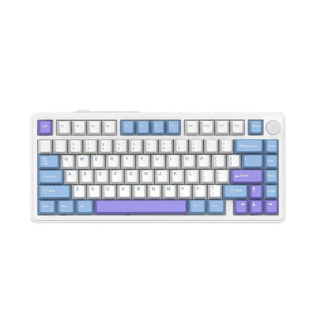 ATTACK SHARK X85 Tri-Mode (USB-C/2.4G /Bluetooth) 75% Wireless Gasket Mounted Mechanical Gaming Keyboard