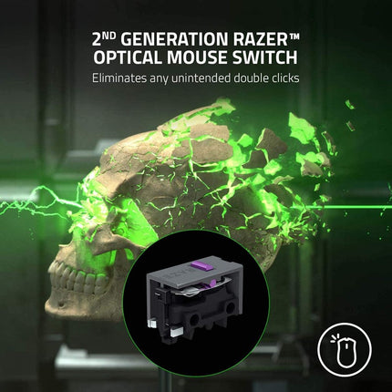 Razer DeathAdder V2 Pro 20,000 DPI Wireless Optical Gaming Mouse - Black