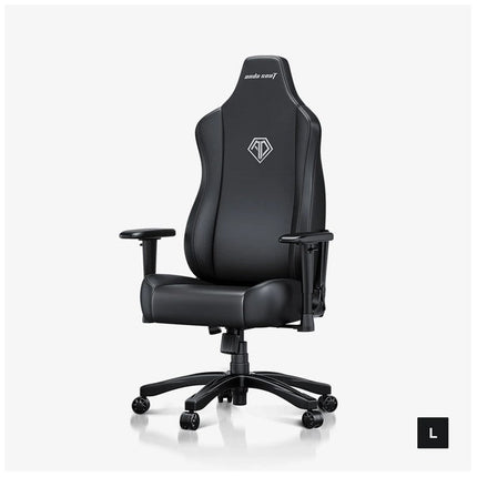 Andaseat Novis Gaming Chair, PVC, Large - Black