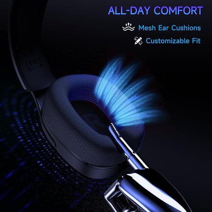 RYR Captain 700 Wireless Gaming Headset, for PS4 / PS5 / Nintendo Switch / PC - Black