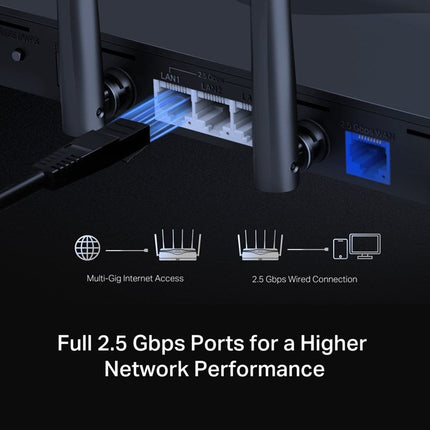 Mercusys BE9300 Dual Band Wi-Fi 7 Router