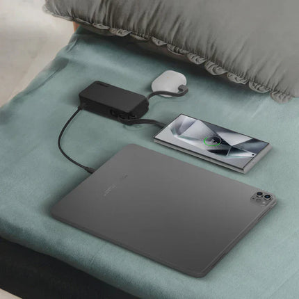 Momax 1-Power Vital+ 10000mAh Battery Dual Built-in USB-C Cable