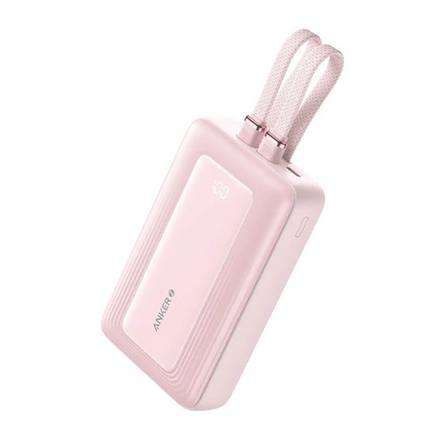 Anker Zolo Power Bank (20000mAh, 30 Watts, Built-In USB-C and Lightning Cable)