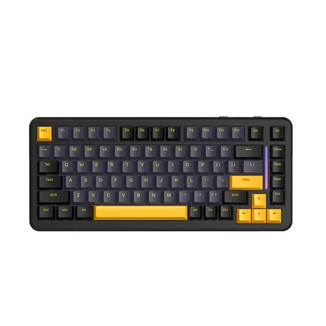 ATTACK SHARK M86 Tri-Mode  (USB-C/2.4G Wireless/Bluetooth) 75% ANSI Layout Gasket Mechanical Keyboard - Black