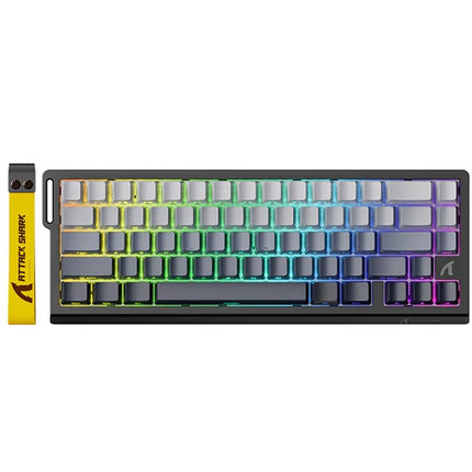 ATTACK SHARK X68 HE 60% Wired 8KHz Rapid Trigger Keyboard Magnetic Switch - Moon Light Black Gradient
