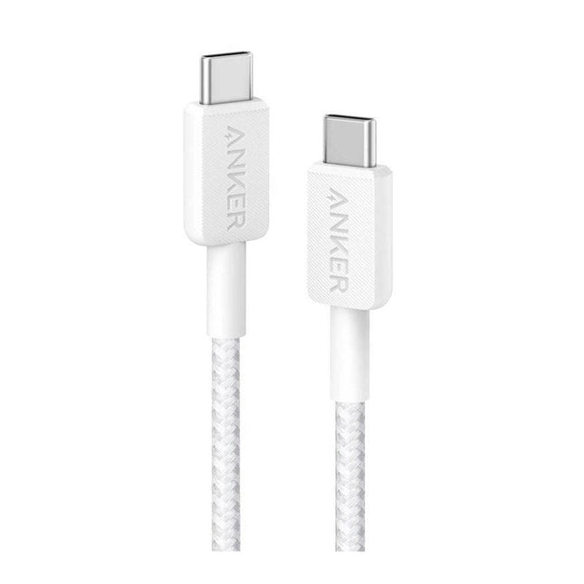 Anker 322 USB-C Cable (Braided) 60W - White