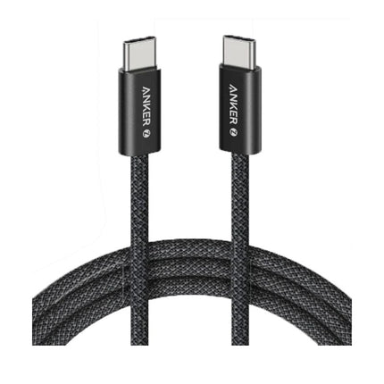 Anker Zolo USB-C to USB-C Cable 240 W Braided (1.8 M/6 ft) - Black