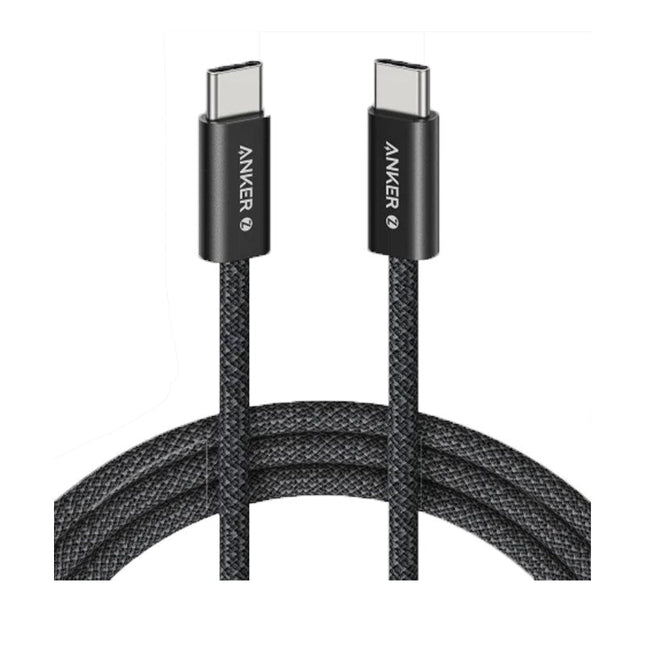 Anker Zolo USB-C to USB-C Cable 240 W Braided (1.8 M/6 ft) - Black