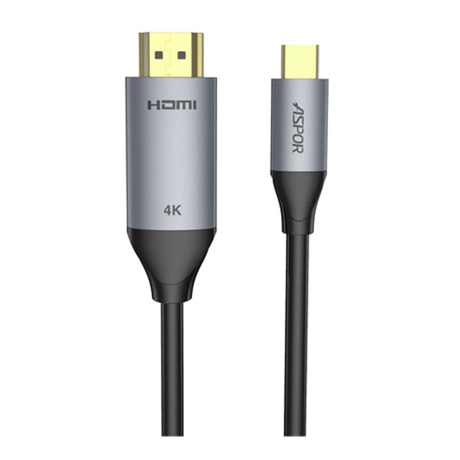 Aspor HDR HDMI to Type-C Cable (2 M)
