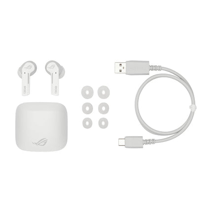 Asus Rog Republic Of Gamers Cetra True Wireless Bluetooth Headphones - White