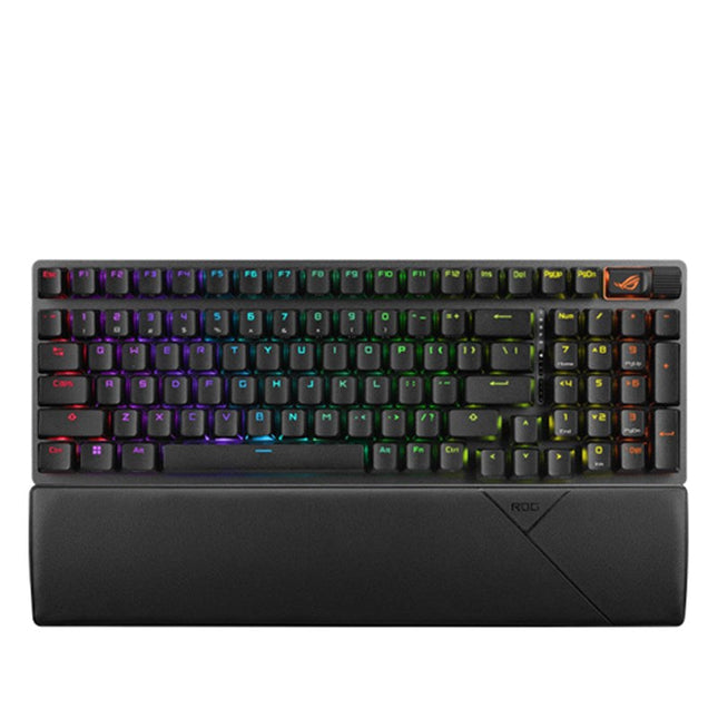 Asus ROG STRIX SCOPE II 96 RGB Wireless Mechanical Gaming Keyboard - Black (Arabic)