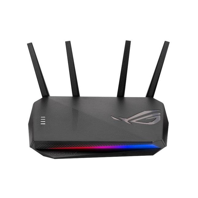 Asus ROG Strix AX5400 Wi-Fi 6 Gaming Router - Dedicated Gaming Port, VPN Fusion, Instant Guard, AiMesh, Adaptive QoS, Port Forwarding, Aura RGB