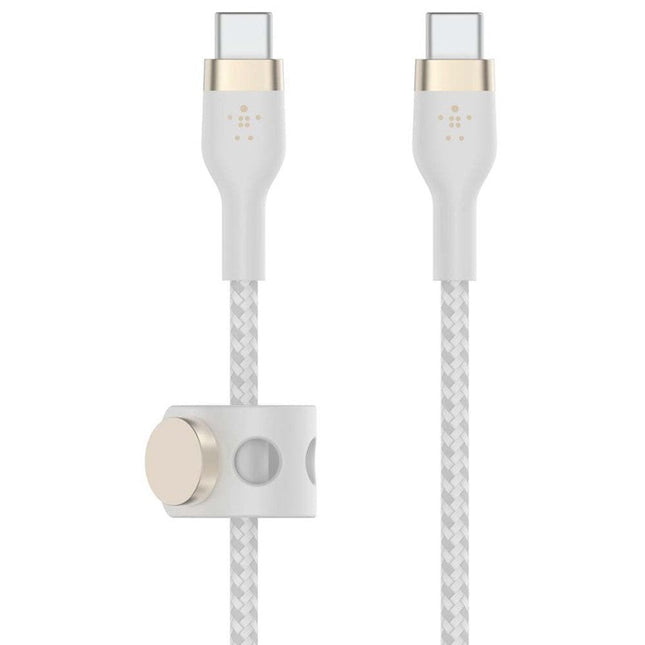 Belkin Braided Silicone Lightning USB-C to USB-C Cable - 1 M
