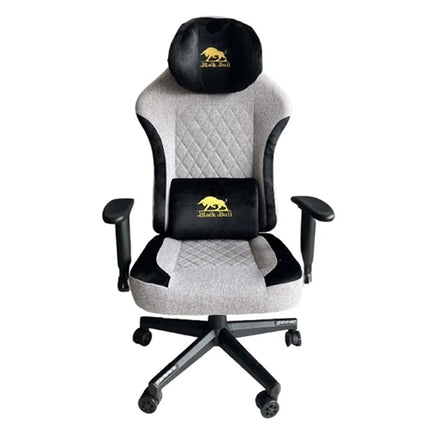 Black Bull Gaming Chair With Molded Headrest Up & Down - Fabric